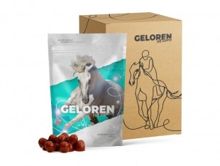 GELOREN HA - višeň, želé pro výživu kloubů koní 1350g 