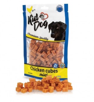 KIDDOG MINI kuřecí kostičky pro psy 80g