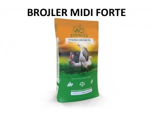 ENERGYS Brojler Midi Forte 25kg pro výkrm brojlerů